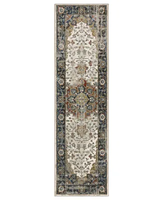 Jhb Design Adria ADRADRX8 2'3" x 7'6" Runner Area Rug