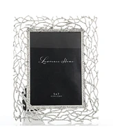 Branch Design Metal Picture Frame, 5" x 7" - Silver