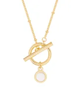 brook & york Lane Toggle Pendant Chain Necklace - Gold