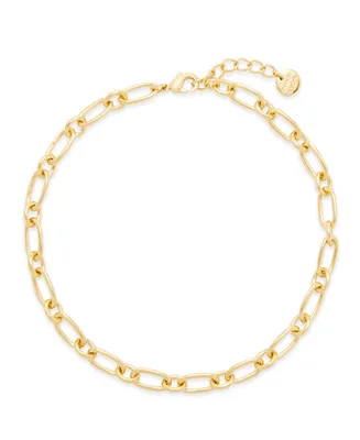 brook & york Cora Link Chain Anklet - Gold