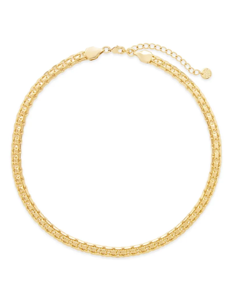 brook & york Rosie Link Chain Choker - Gold