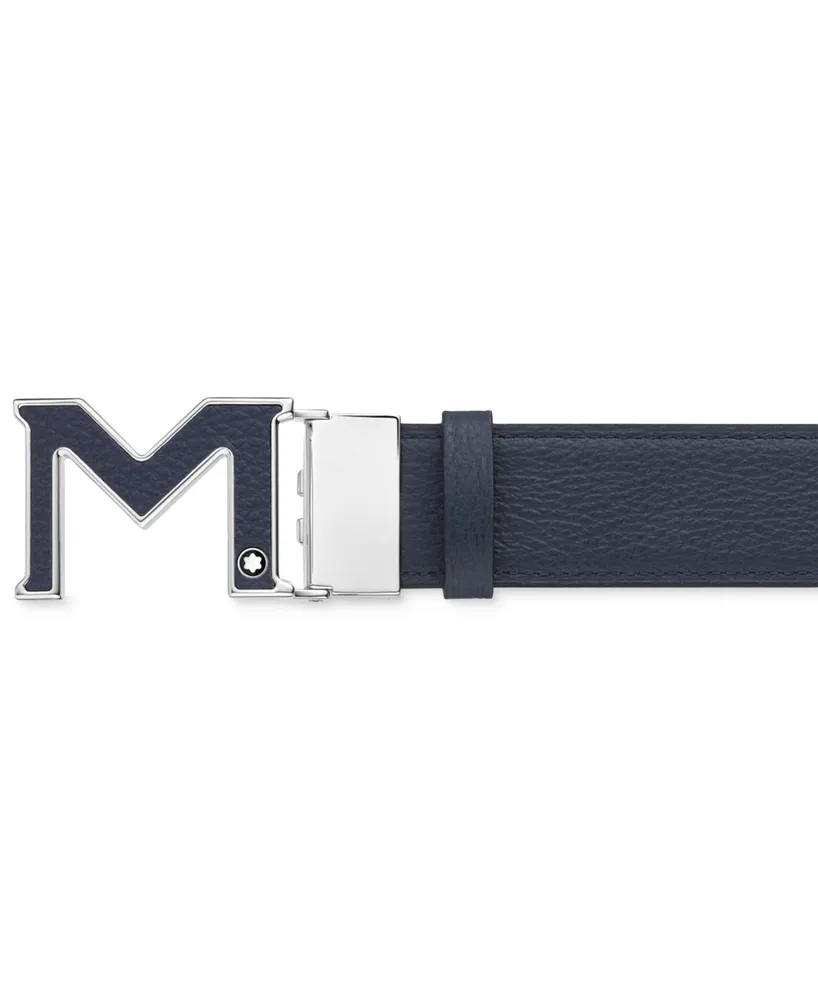 Montblanc M Buckle Reversible Leather Belt