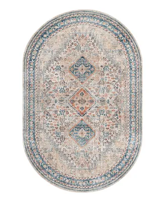 Bayshore Home Aquidneck AQU02 5'3" x 8' Oval Area Rug