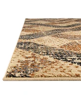 Bayshore Home Titan TTN02 5'3" x 8' Area Rug