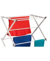 Compact Folding Metal Clothes Drying Rack