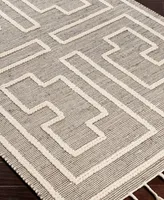 Livabliss Norwood NWD2302 2'6" x 8' Runner Area Rug - Silver