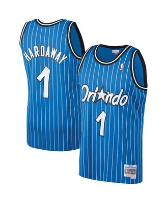 Men's Mitchell & Ness Penny Hardaway Blue Orlando Magic Big and Tall Hardwood Classics Jersey