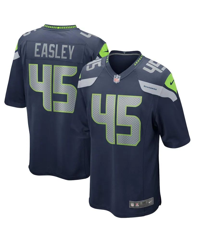 Men's Nike Kenny Easley College Navy Seattle Seahawks Game Retired Player Jersey