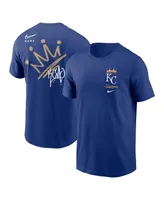 Men's Nike Royal Kansas City Royals Wordmark Local Team T-shirt