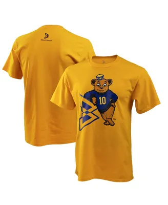 Men's Beast Mode Gold Cal Bears Co-Branded Logo T-shirt
