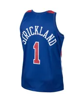 Men's Mitchell & Ness Rod Strickland Royal Washington Bullets 1996/97 Hardwood Classics Swingman Jersey