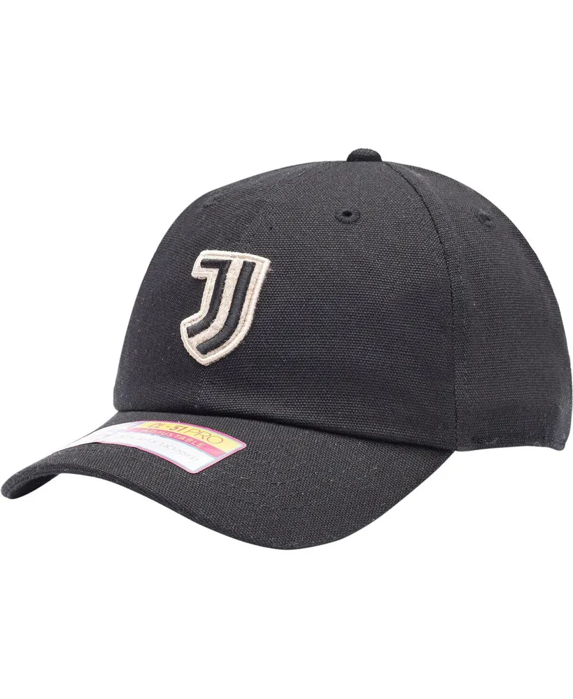 Men's Black Juventus Swatch Adjustable Hat