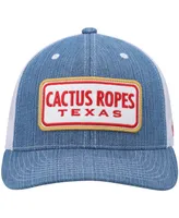 Men's Hooey Blue Cactus Ropes Snapback Hat