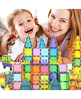 Mag-Genius 185 Piece Magnetic Building Block Set with 2 Bonus Pieces