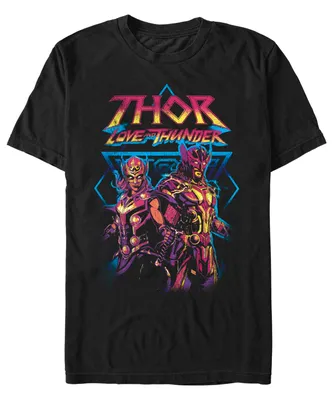 Men's Thor- Love and Thunder Grunge Thunder Short Sleeve T-shirt