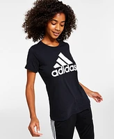 adidas Women's Essentials Logo Cotton T-Shirt, Xs-4X