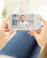 VM75 5" Remote Pan Scan Video Baby Monitor