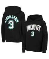 Big Boys Mitchell & Ness Shareef Abdur-Rahim Black Vancouver Grizzlies Hardwood Classics Name and Number Pullover Hoodie