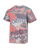 Men's Mitchell & Ness White Nba All-Star Game Hardwood Classics Jumbotron T-shirt