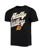Unisex Sportiqe Black Phoenix Suns Rally The Valley Tri-Blend Comfy T-shirt