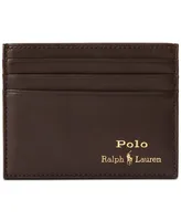 Polo Ralph Lauren Men's Suffolk Slim Leather Card Case