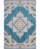 Lr Home Heirloom HRL81461 5'3" x 7'10" Outdoor Area Rug