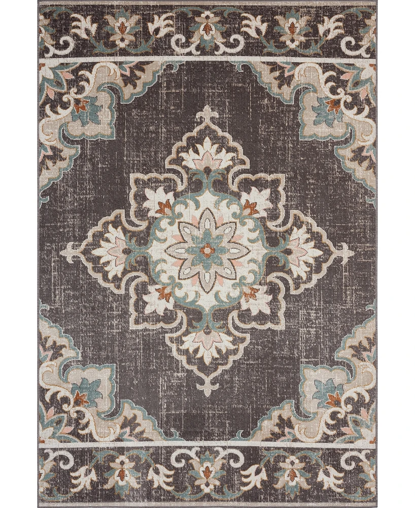 Lr Home Heirloom HRL8146A 5'3" x 7'10" Outdoor Area Rug