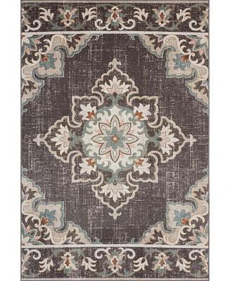 Lr Home Heirloom HRL8146A 5'3" x 7'10" Outdoor Area Rug