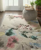 Nourison Home Prismatic PRS15 3'9" x 5'9" Area Rug