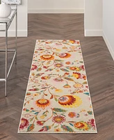 Nourison Home Allur ALR08 2'3" x7'6" Runner Rug