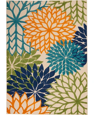 Nourison Home Aloha ALH05 5'3" x 7'5" Outdoor Area Rug