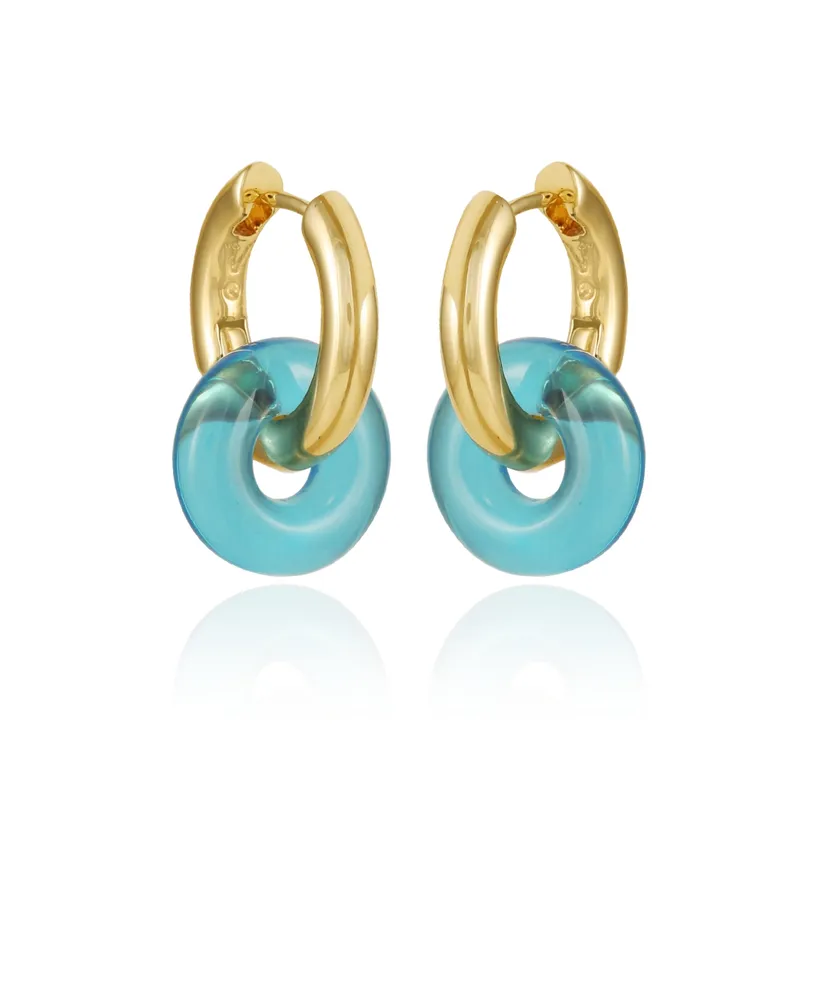 Vince Camuto Rock Candy Huggie Earrings