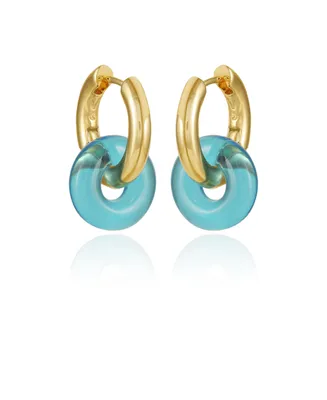 Vince Camuto Rock Candy Huggie Earrings