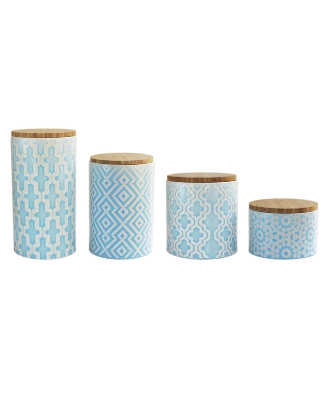 Arabesque Canister, Set of 4