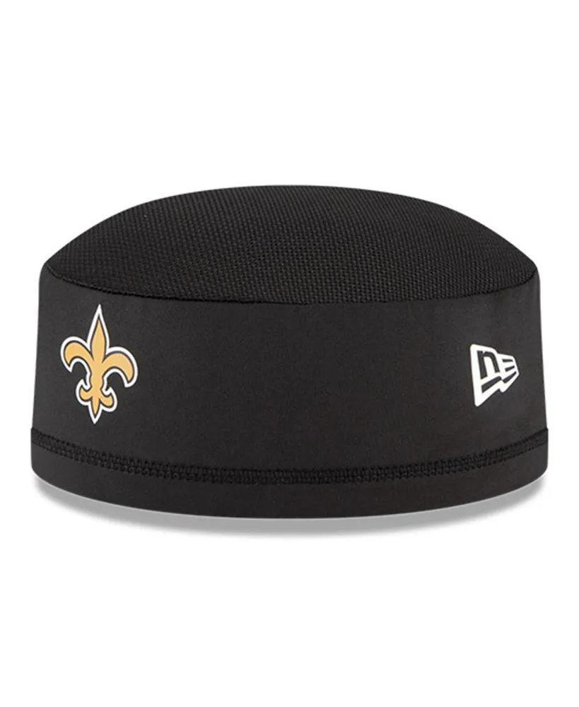 Men's Black New Orleans Saints Nfl Training Skully Cap