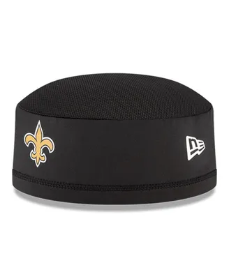 Men's Black New Orleans Saints Nfl Training Skully Cap