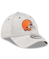 Men's Gray Cleveland Browns 2022 Nfl Training Camp Official Coach 39Thirty Flex Hat