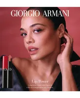 Armani Beauty Lip Power Long-Lasting Satin Lipstick