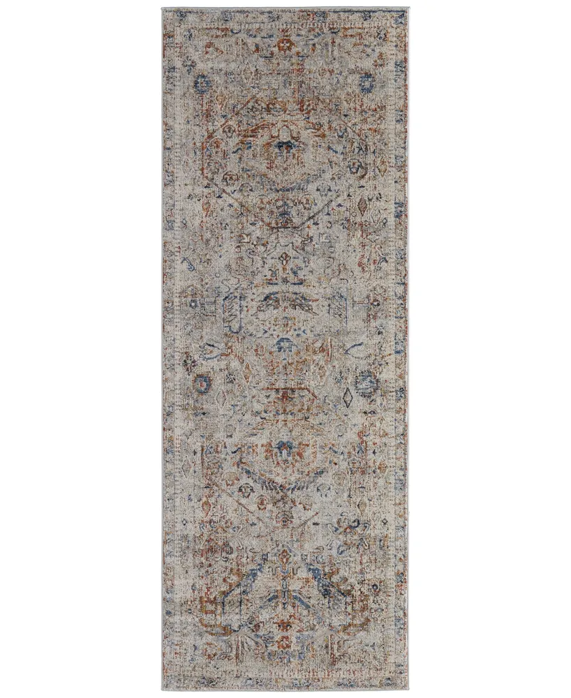 Feizy Kaia R39GJ 3' x 8' Runner Area Rug