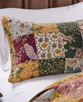 Greenland Home Fashions Antique Chic 100% Cotton Patchwork -Pc. Quilt