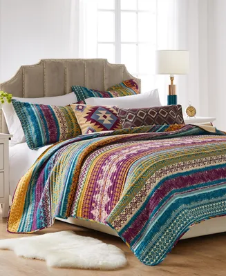 Greenland Home Fashions Southwest 4-Pc. Quilt Set, Twin