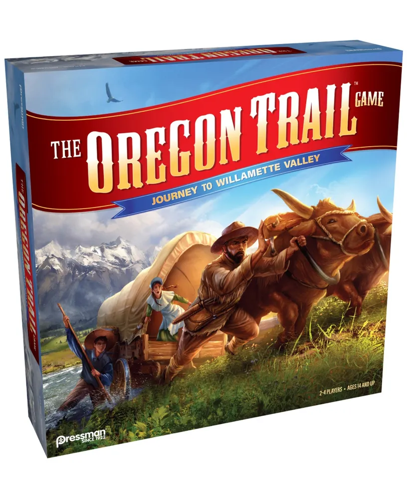 Pressman Toy the Oregon Trail Game - Journey to Willamette Valley Set, 295 Piece