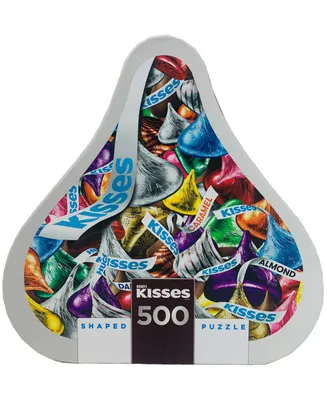 Masterpieces Puzzles Hershey's Kisses Shaped Puzzle Set, 500 Piece