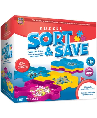 Masterpieces Puzzles Puzzle Sort Save Set, 6 Piece