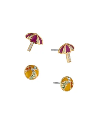 Ava Nadri Women's Beach Earring Set, 2 Piece - Gold