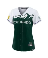 Women's Nike Charlie Blackmon Green Colorado Rockies City Connect Replica Player Jersey