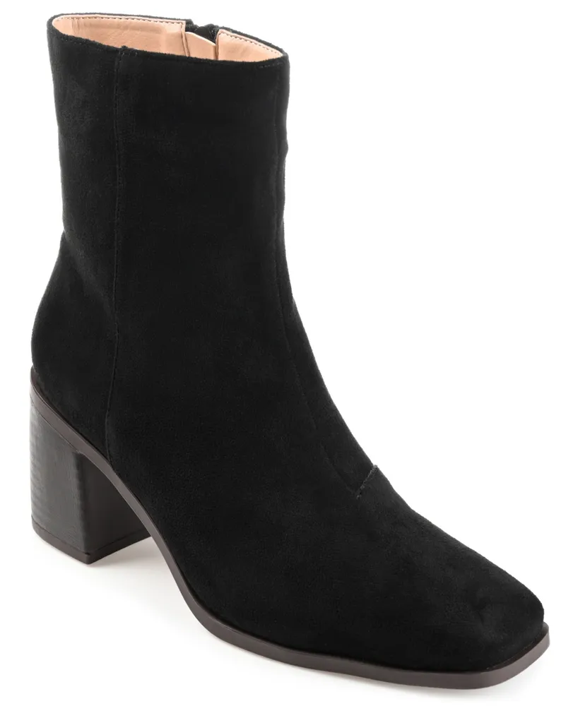 Journee Collection Women's Sloann Square Toe Booties