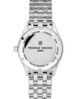 Frederique Constant Men's Swiss Automatic Stainless Steel Bracelet Watch 40mm - Silver
