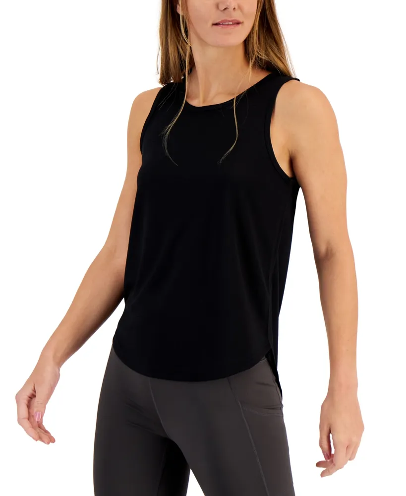 Id Ideology Women's Birdseye Mesh Tank Top, Created for Macy's