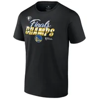 Fanatics Men's Black Golden State Warriors 2022 Nba Finals Champion Roster Signature T-Shirt